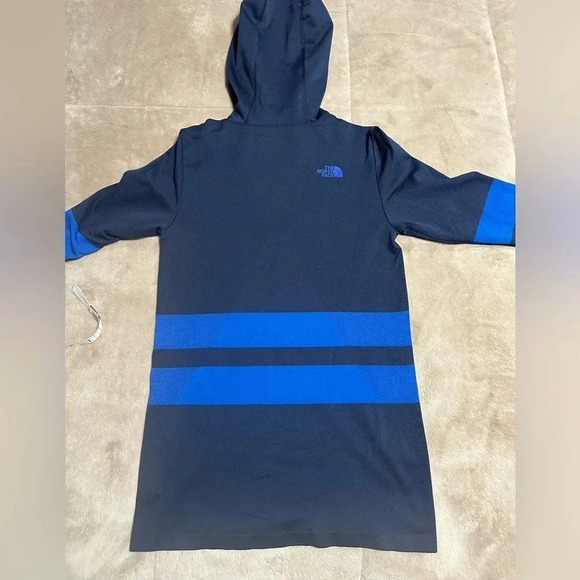 The North Face Quarter Zip Pullover Women’s Size Small Blue Athletic Running - Picture 5 of 8